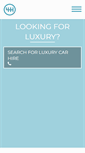 Mobile Screenshot of luxury-rentalcars.com